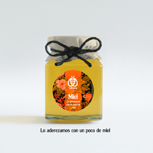 لیبل مواد غذایی عسل meal/ اسپانیا - مادرید
